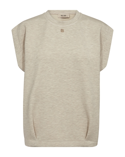 Mos Mosh - MMNamara O-SL Sweatshirt - Sesame